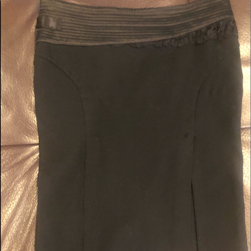 Versace Jean side slit Skirt